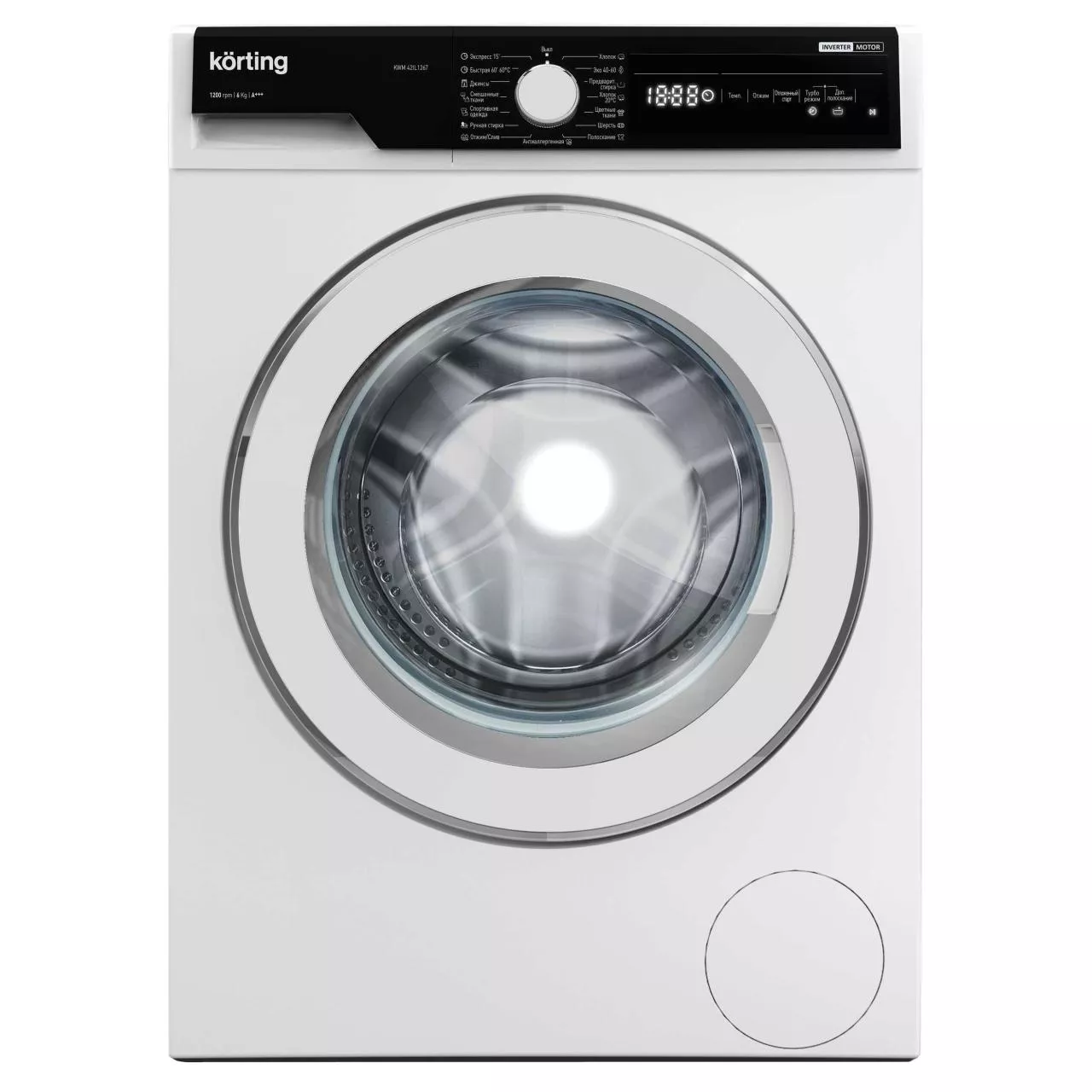Узкая стиральная машина Korting KWM 42IL1267 RU