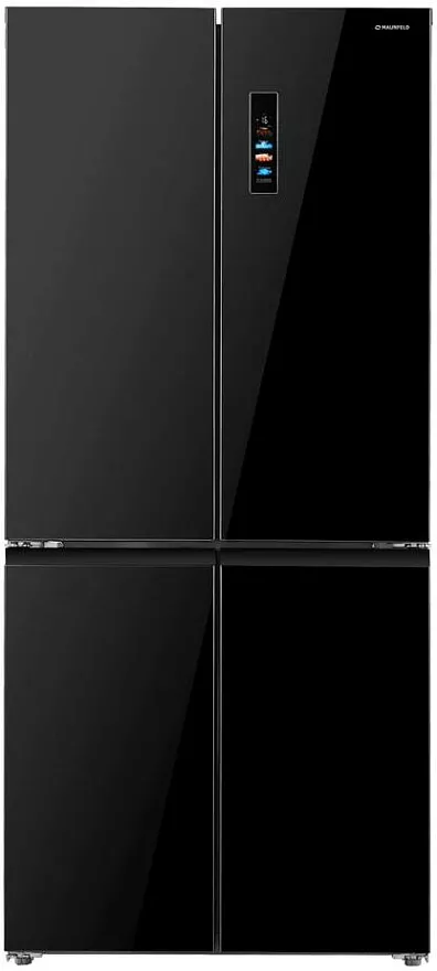 Холодильник Maunfeld MFF190NFDB RU, черный