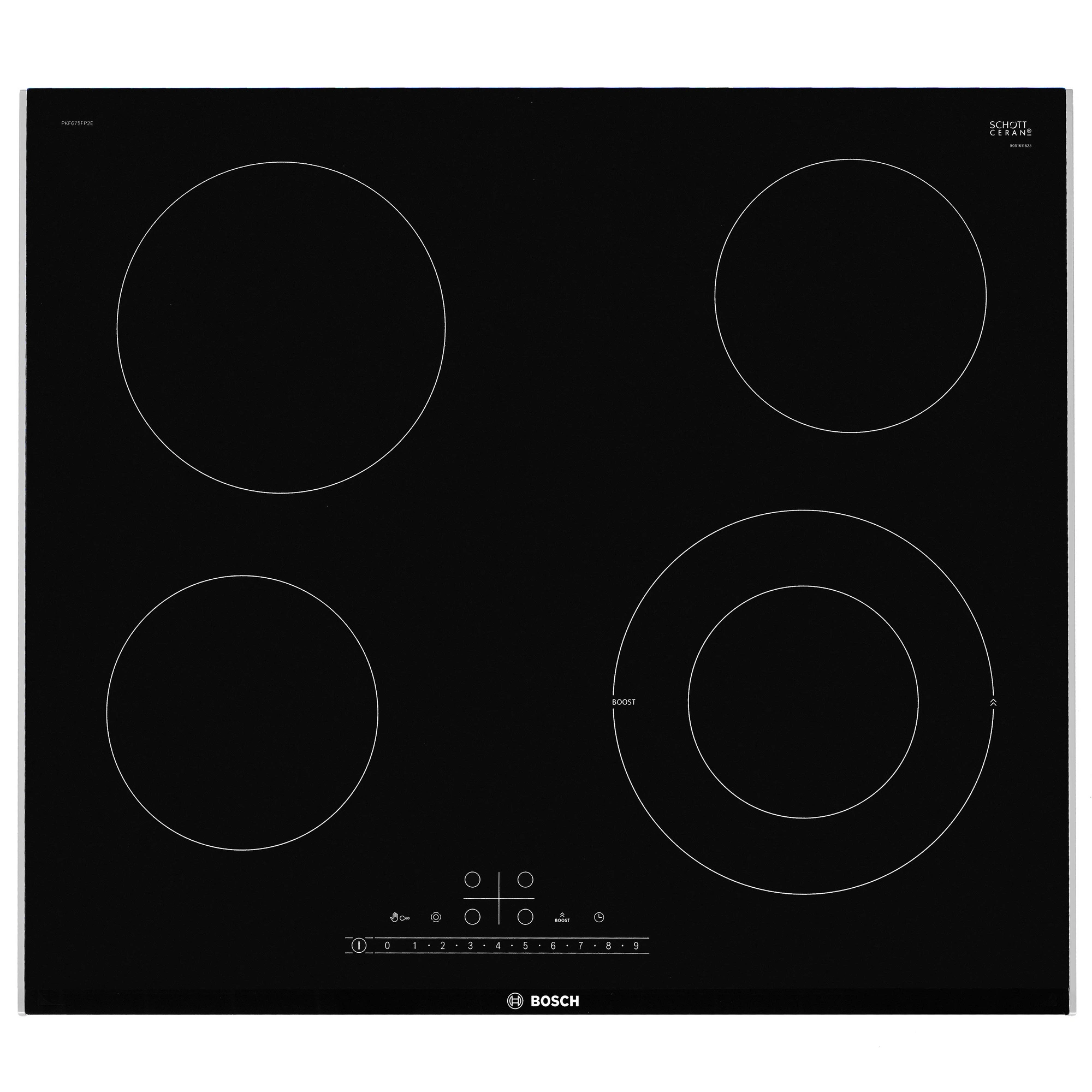 Электрическая варочная поверхность Bosch PKF675FP2E Serie 6