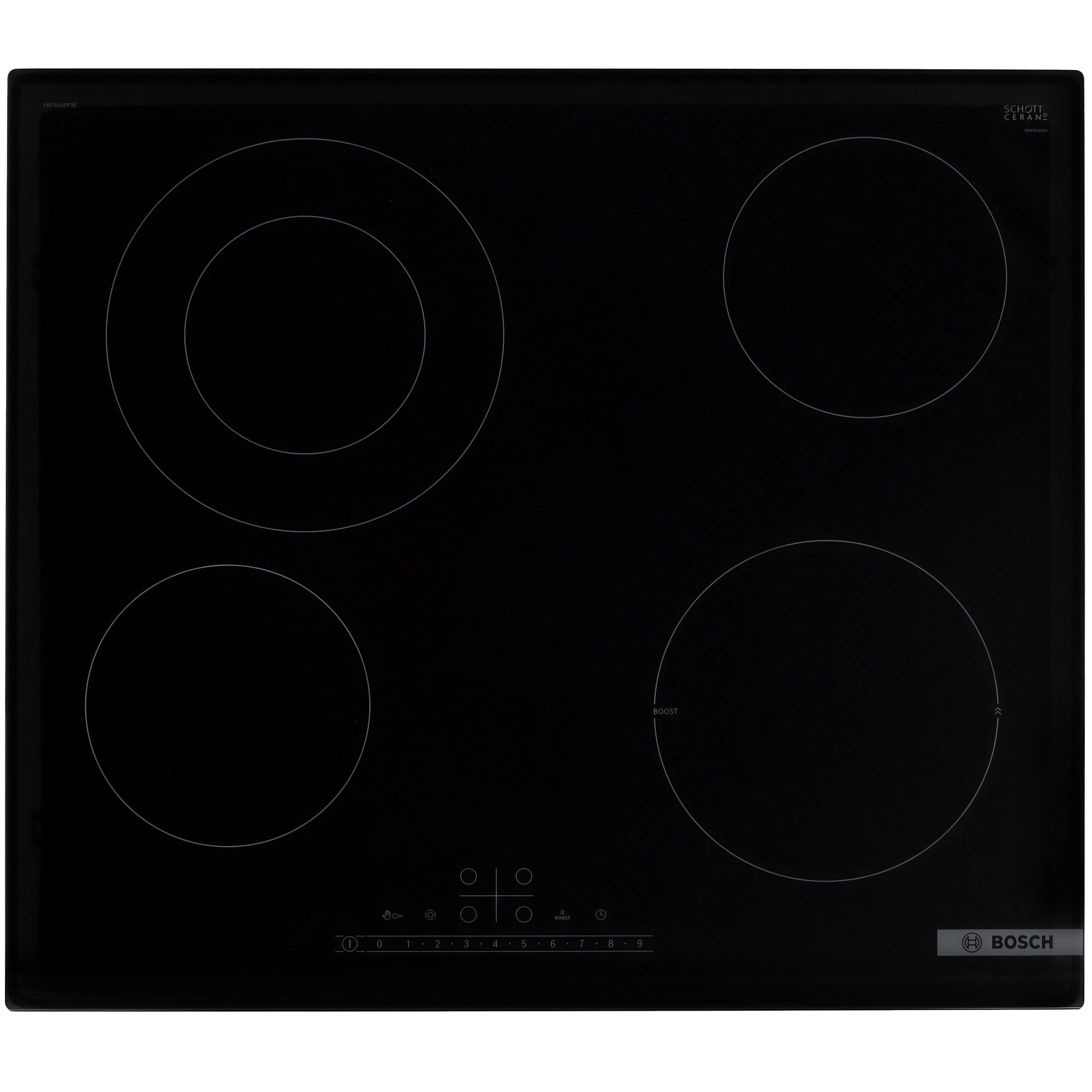 Электрическая варочная поверхность Bosch PKF631FP3E Serie 6