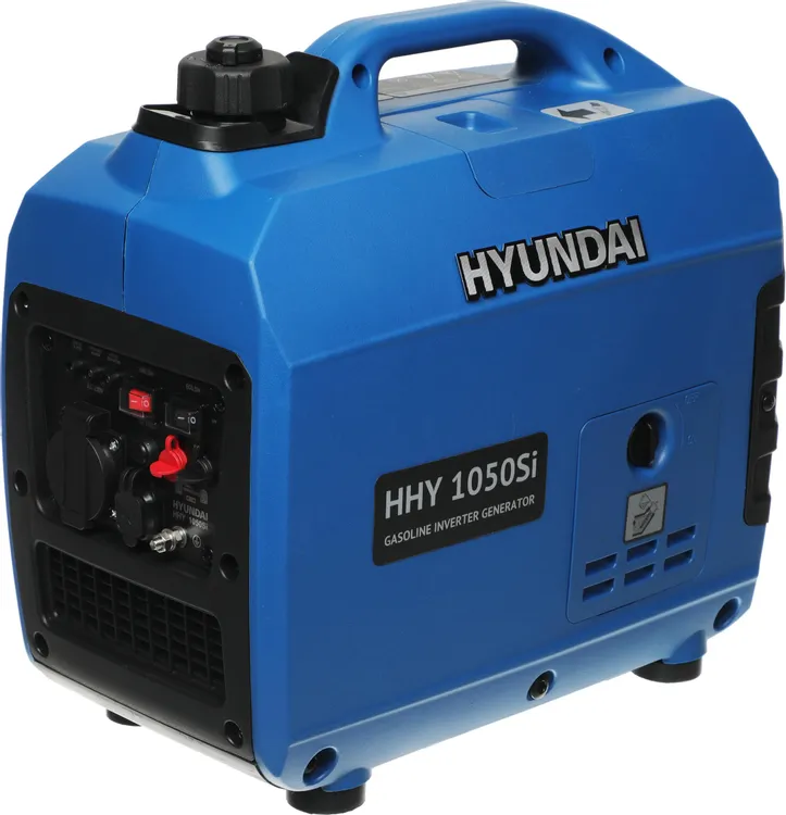 Бензиновый генератор Hyundai HHY 1050Si, 220 В, 1.2кВт
