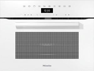 Встраиваемый духовой шкаф с СВЧ Miele H7440BM, белый
