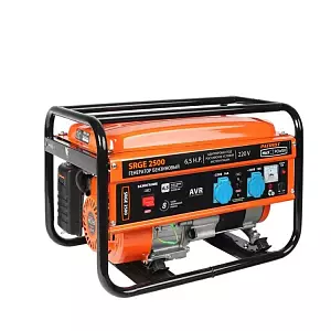 Бензиновый генератор Patriot Max Power SRGE 2500, 220/12 В, 2.2кВт